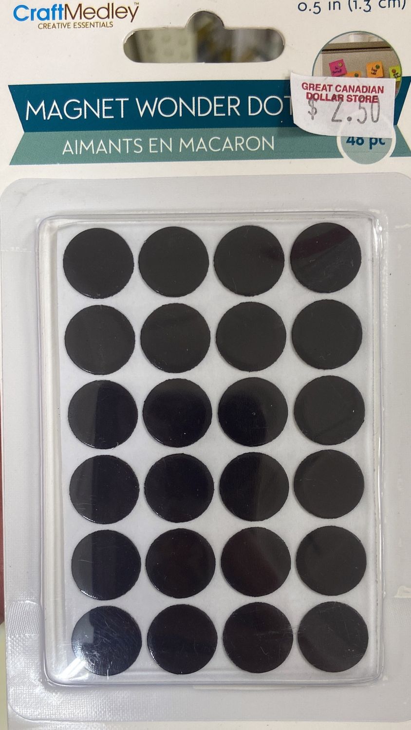 CraftMedley: 0.5&quot; Magnet Wonder Dots