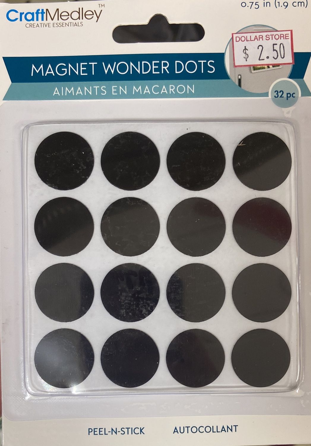 CraftMedley: 0.75&quot; Magnet Wonder Dots