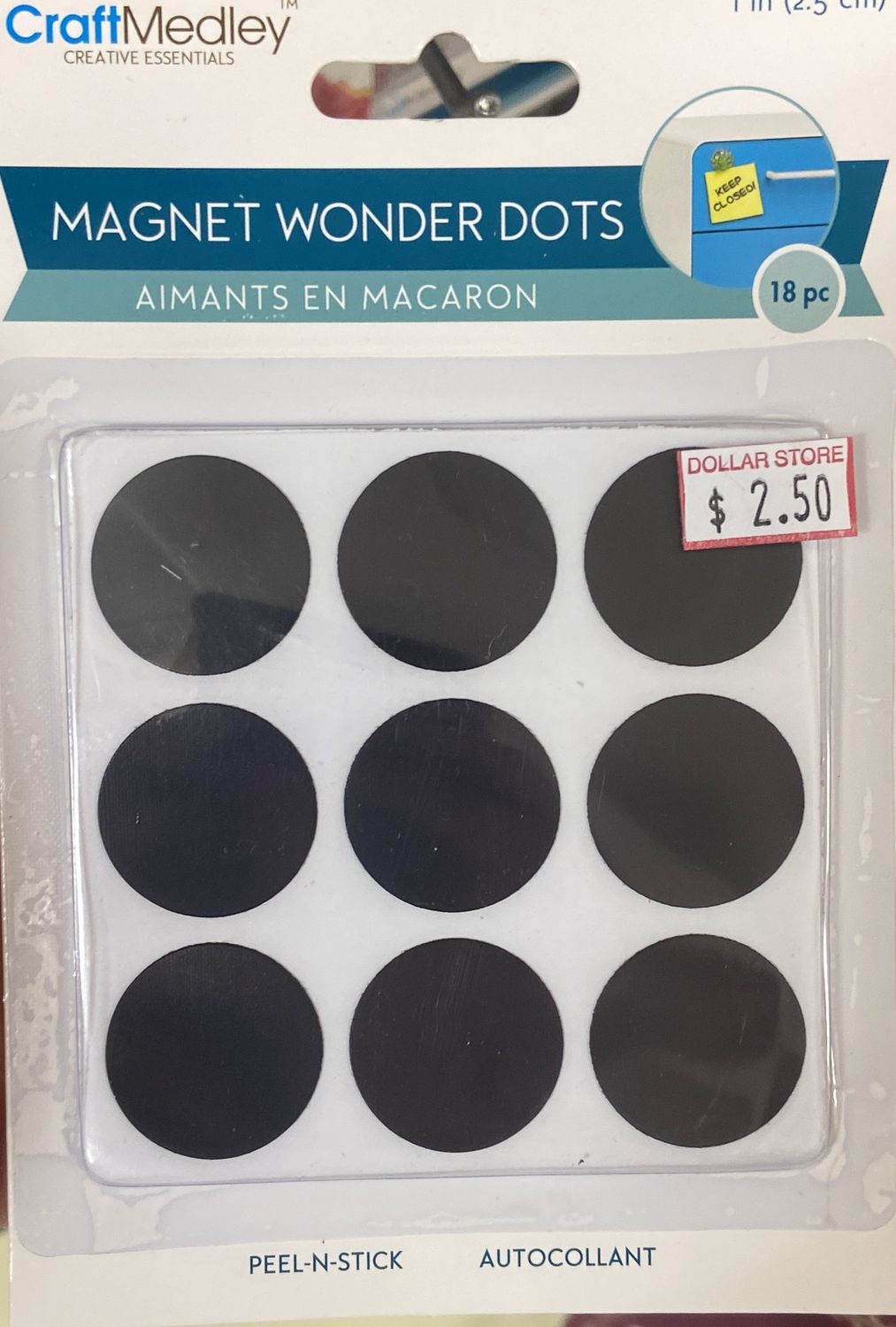 CraftMedley: 1&quot; Magnet Wonder Dots
