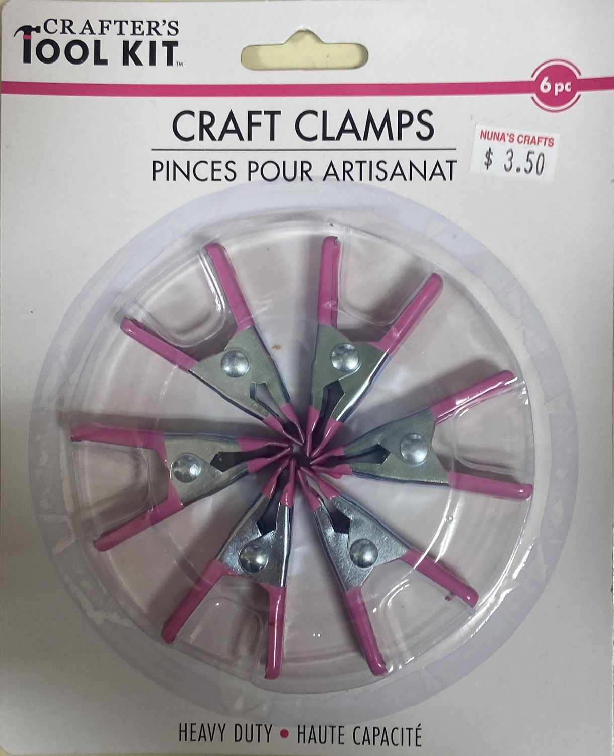 Crafters Tool Kit: 6x Craft Clamps