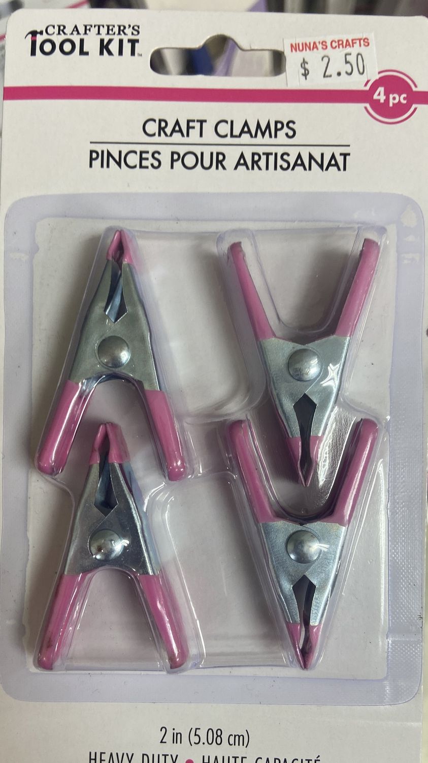 Crafters Tool Kit: 2&quot; Craft Clams