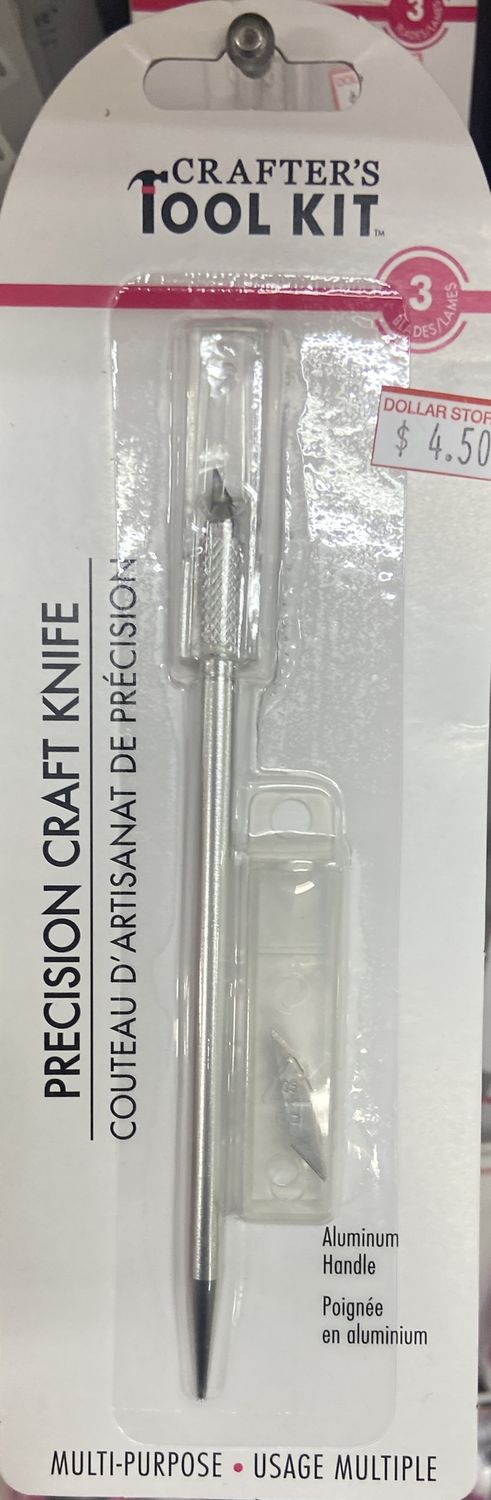 Crafters Tool Kit: Precision Craft Knife - 3 Blades