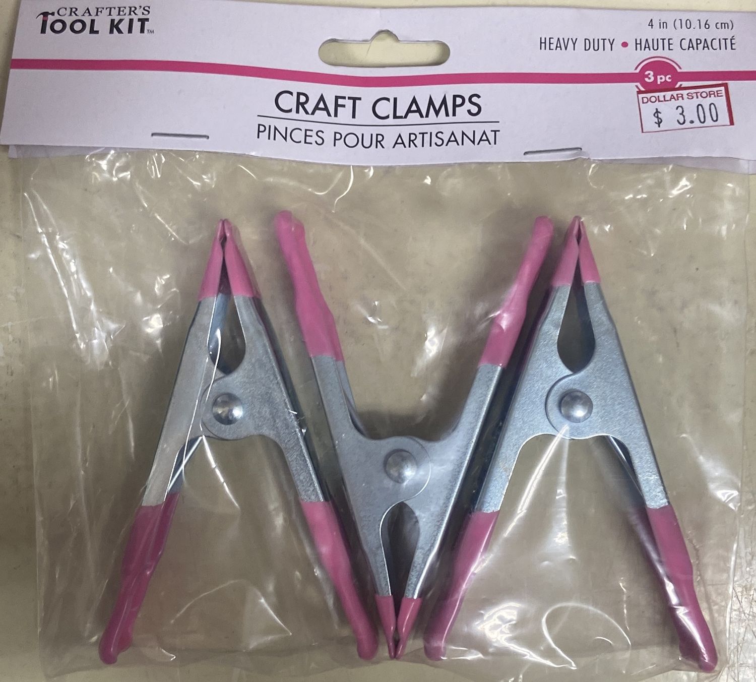 Crafters Tool Kit: 4&quot; Craft Clamps