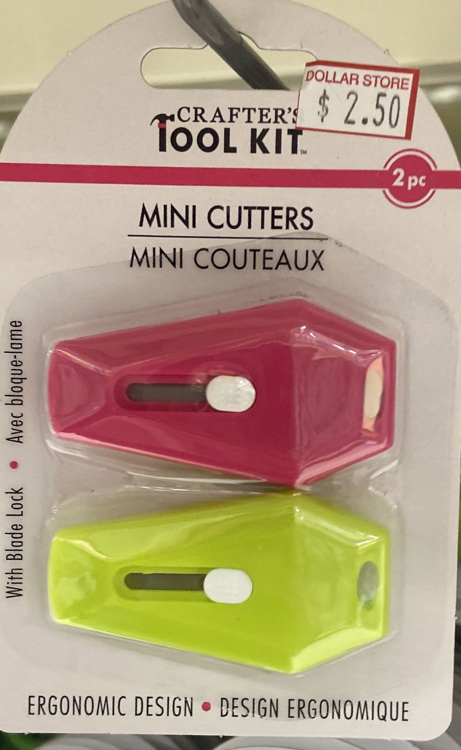 Crafters Tool Kit: 2x Mini Cutters
