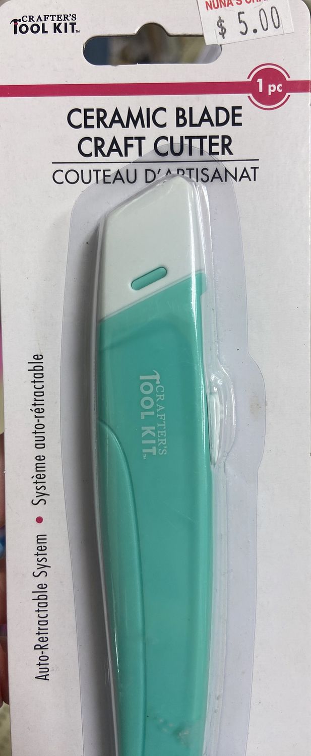 Crafters Tool Kit: Ceramic Blade Craft Cutter