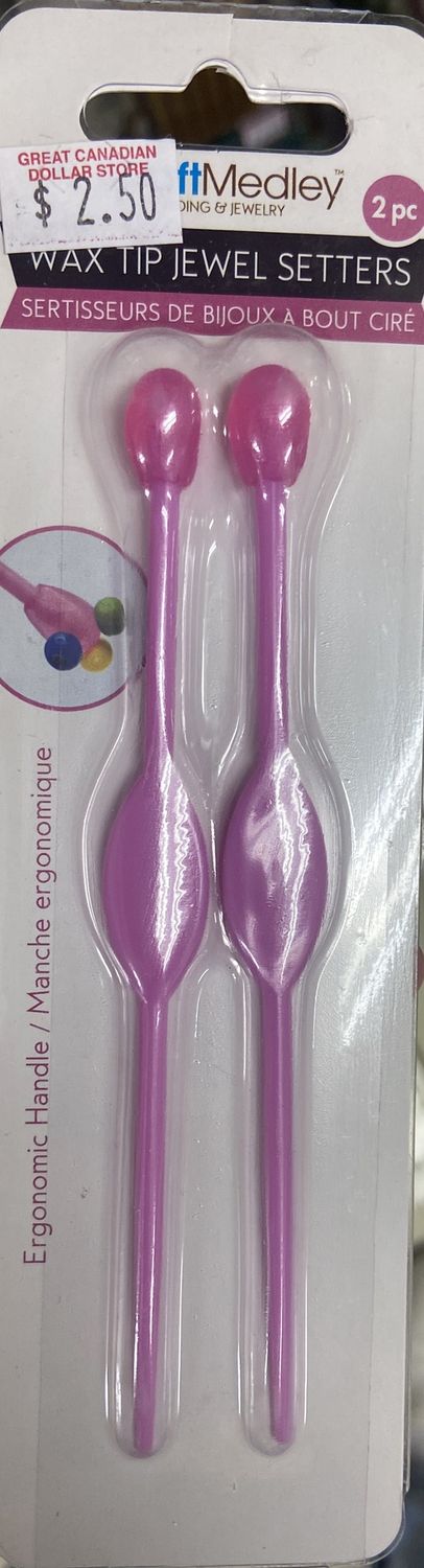 CraftMedley: Wax Tip Jewel Setters