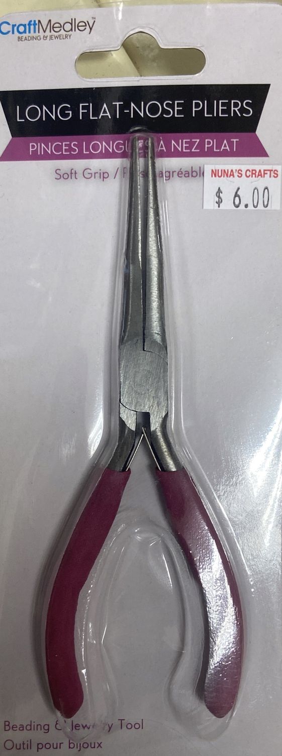 CraftMedley: Long Flat-Nose Pliers
