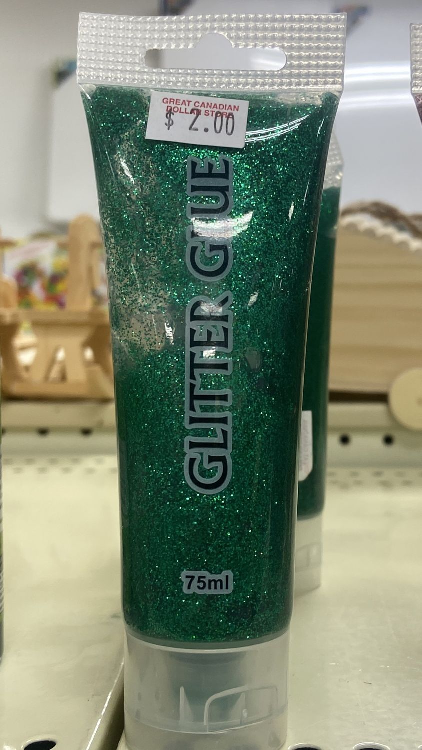 Selectum: Green 75ml Glitter Glue