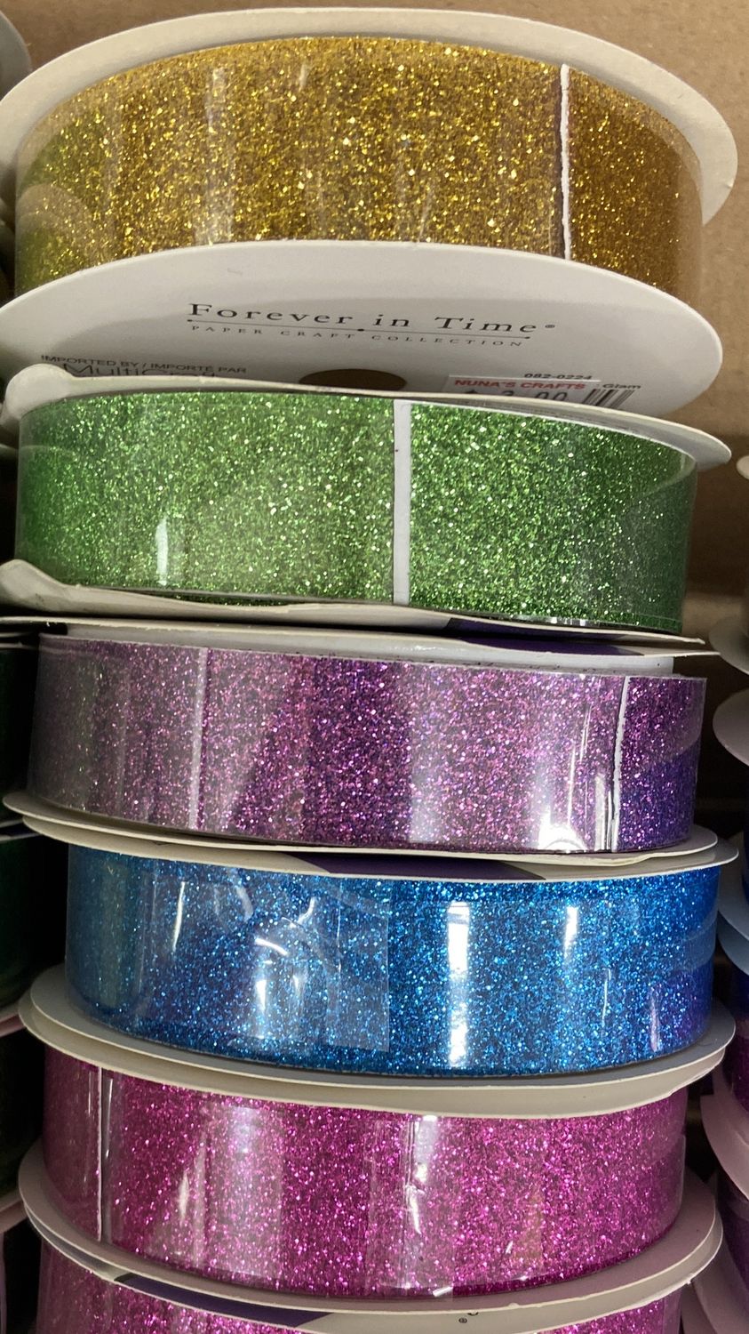 MultiCraft: Glimmer Glam Glitter Ribbon Tape