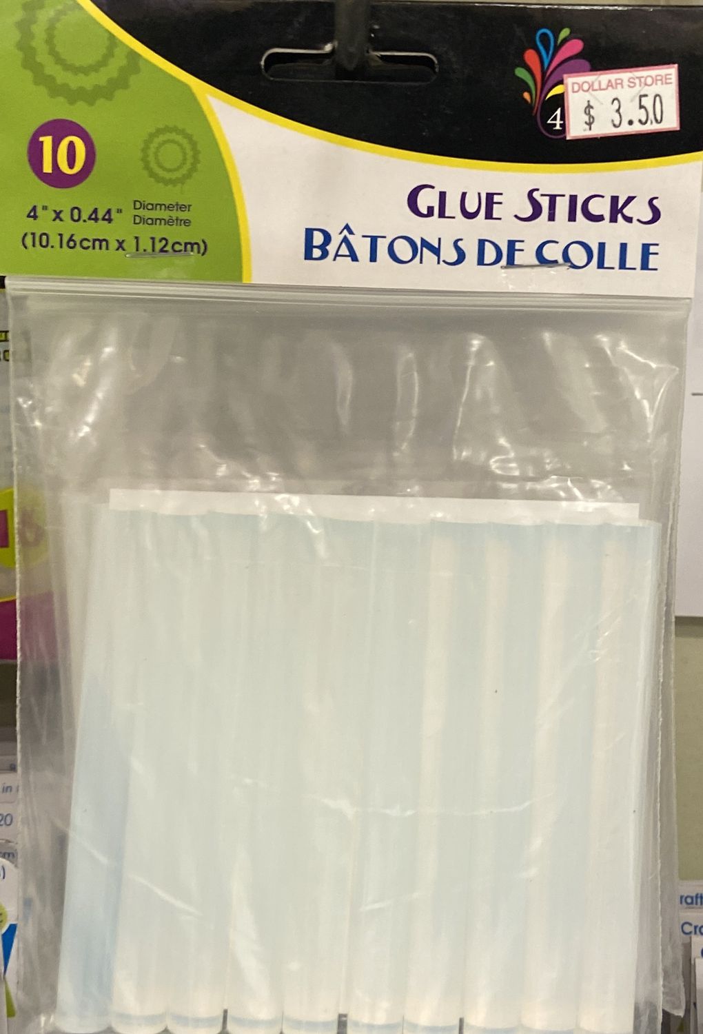 Time 4 Crafts: 4&quot; x 0.44&quot; Glue Sticks