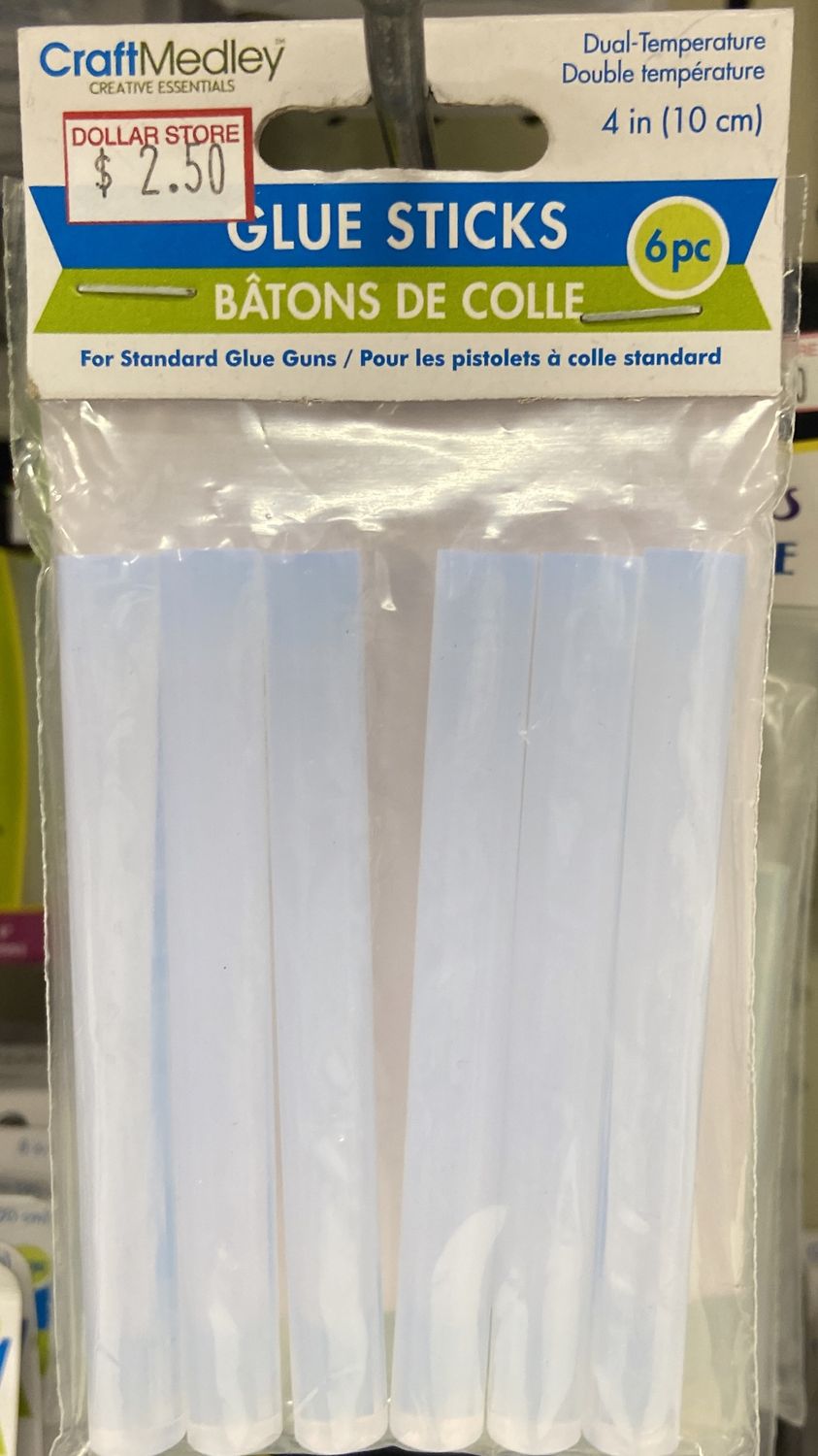 MultiCraft: 6pk 4&quot; Glue Sticks - Standard Size