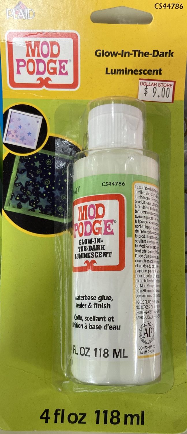 Glow-in-The-Dark Mod Podge