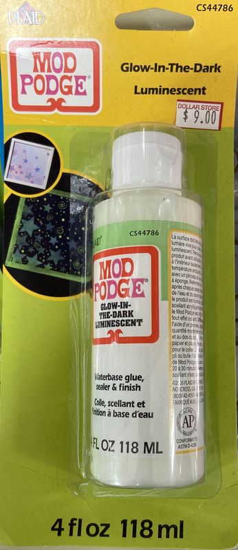Glow-in-The-Dark Mod Podge
