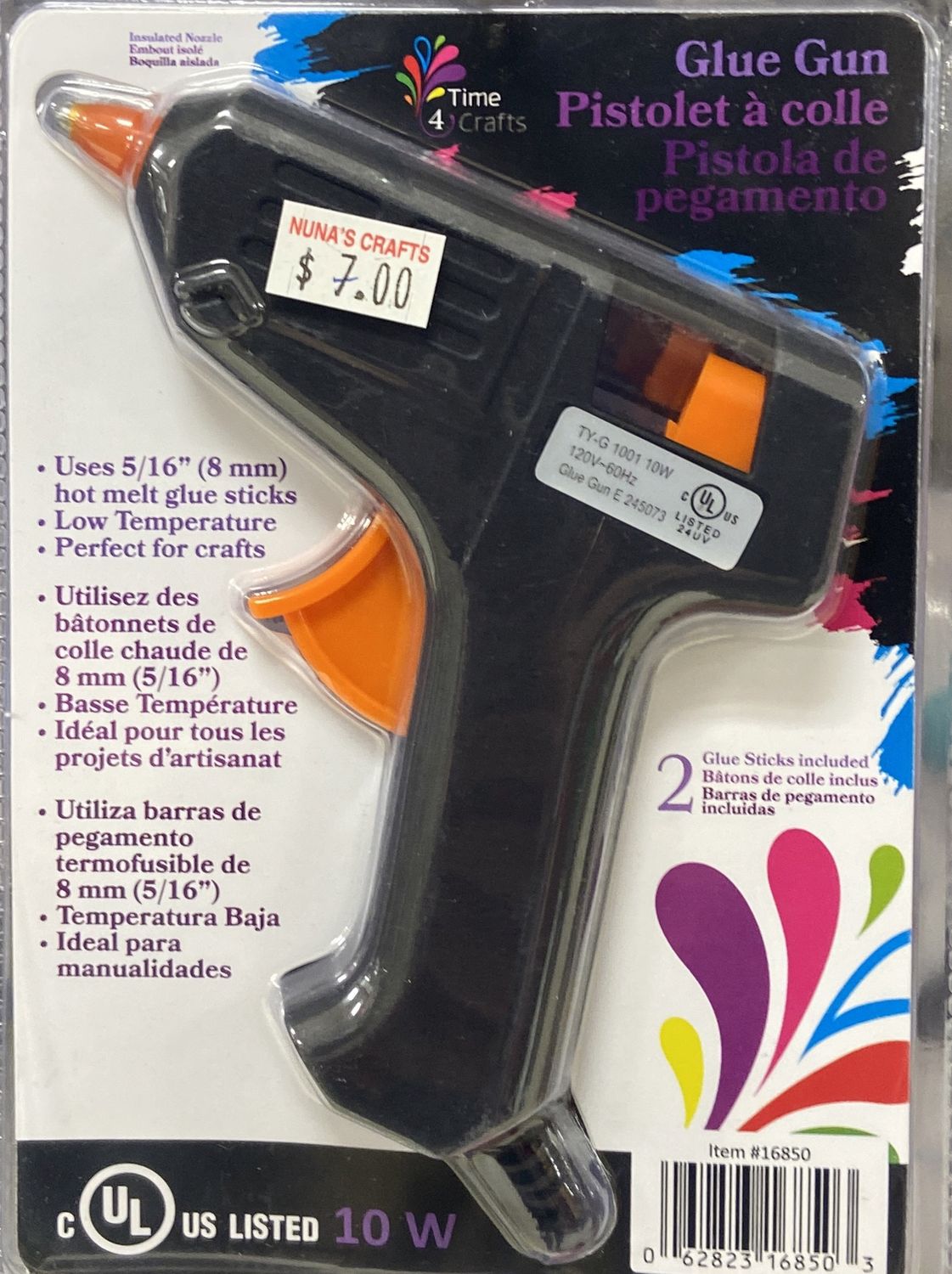 Time 4 Crafts: Glue Gun with 2 Sticks