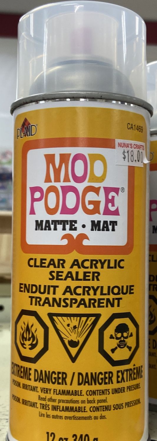 Mod Podge: Matter Clear Acrylic Sealer