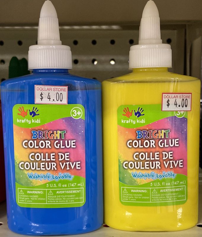 Krafty Kids: Vibrant - Bright Color Glue
