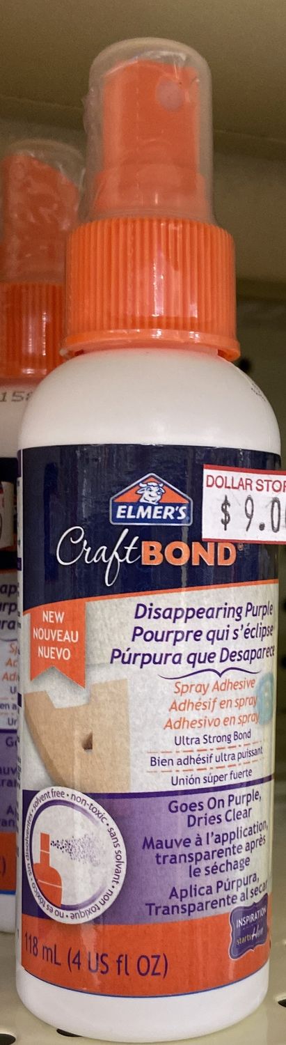 Elmers: Disappearing Purple Spray Adhesive
