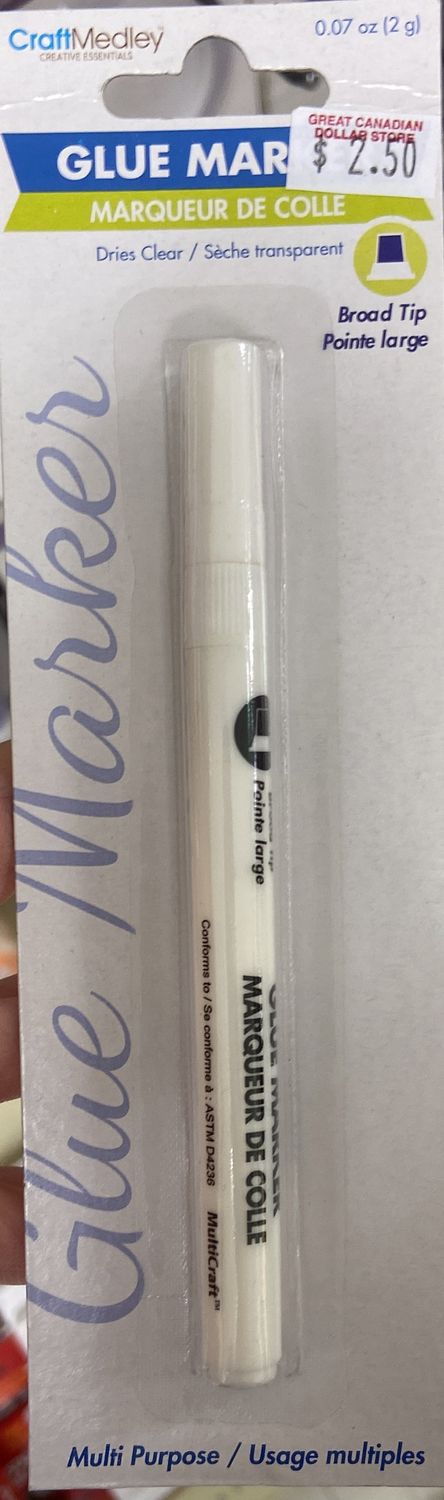 CraftMedley: Broad Tip Glue Marker
