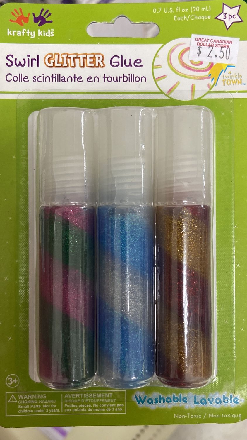 Krafty Kids: Swirl Glitter Glue