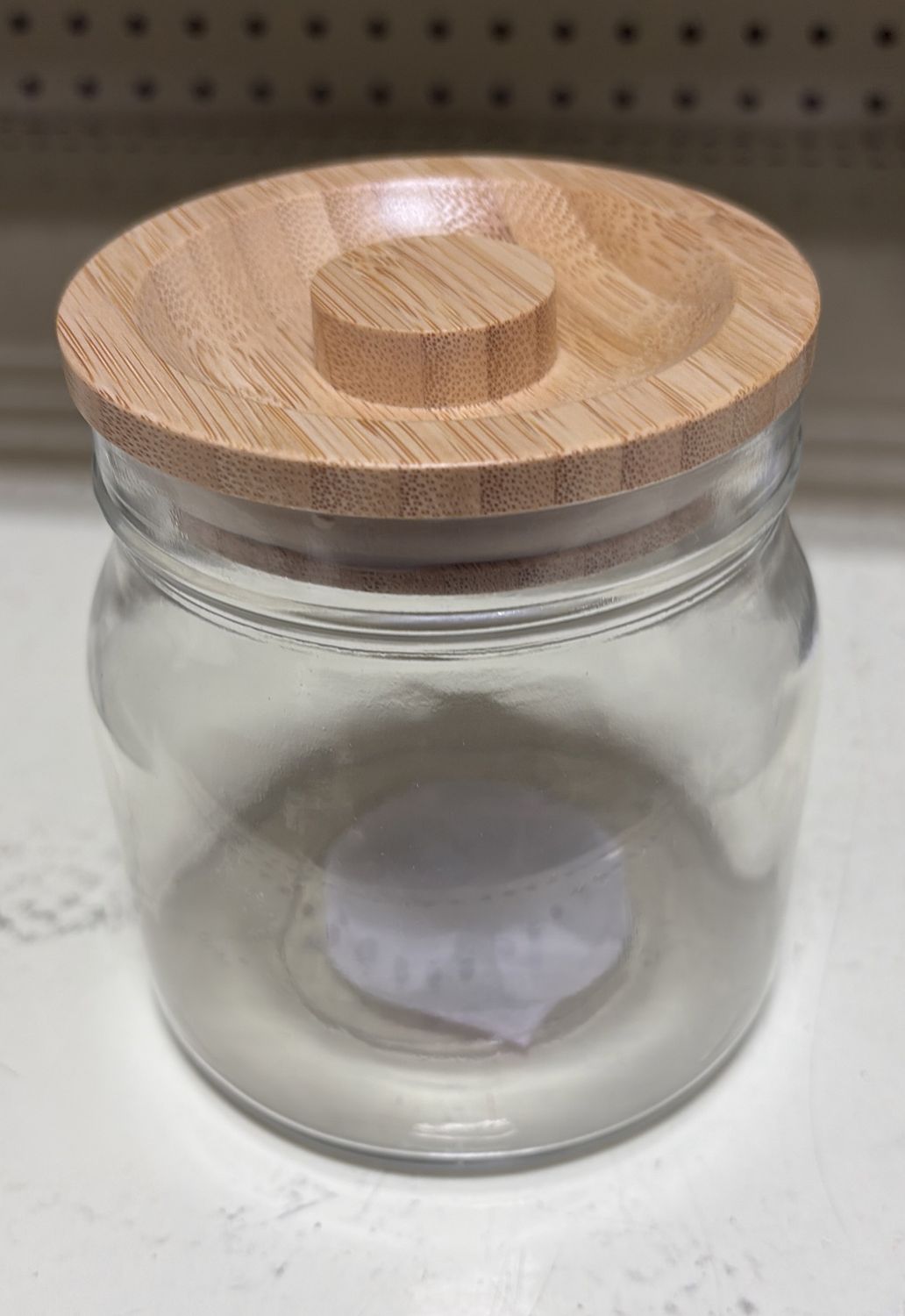 Wooden lid container ...