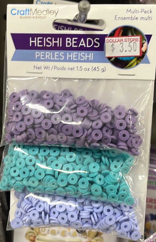MultiCraft: Heishi Beads Multi-Pack 1.5oz (Glam BD514D)