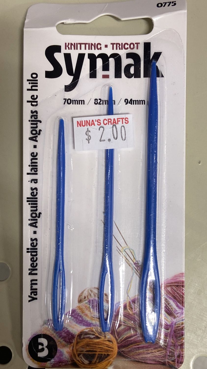 Symak: 3x Yarn Needles