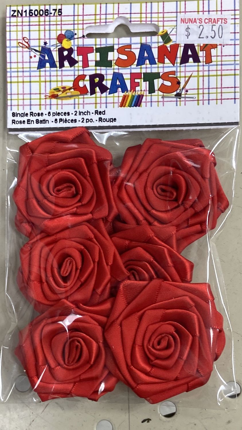 Ugarit: Red 2&quot; Single Roses
