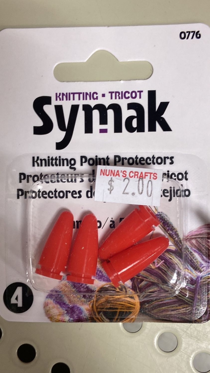 Symak: Knitting Point Protectors x 4