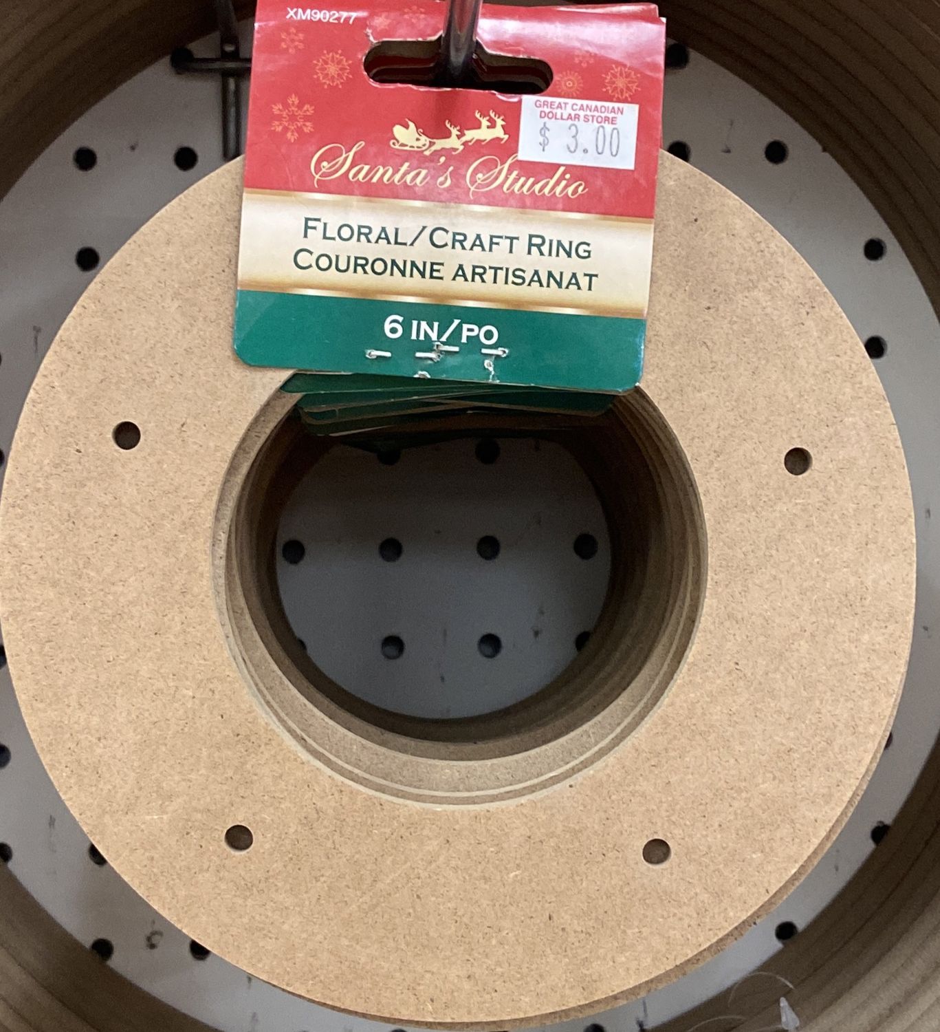 Santa’s Studio: 6&quot; Floral/Craft Ring
