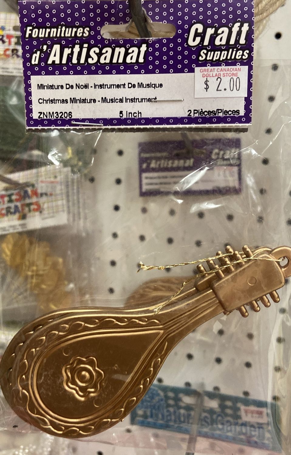Ugarit: 2x Miniature Musical Instrument
