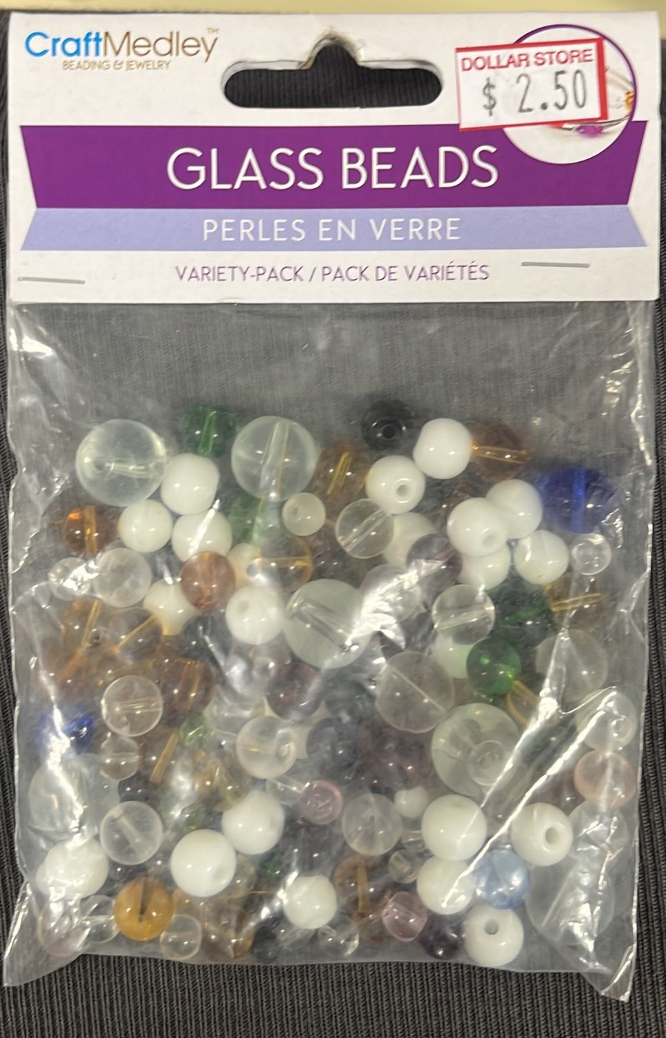 MultiCraft: Glass Beads Variety-pk (BD022)