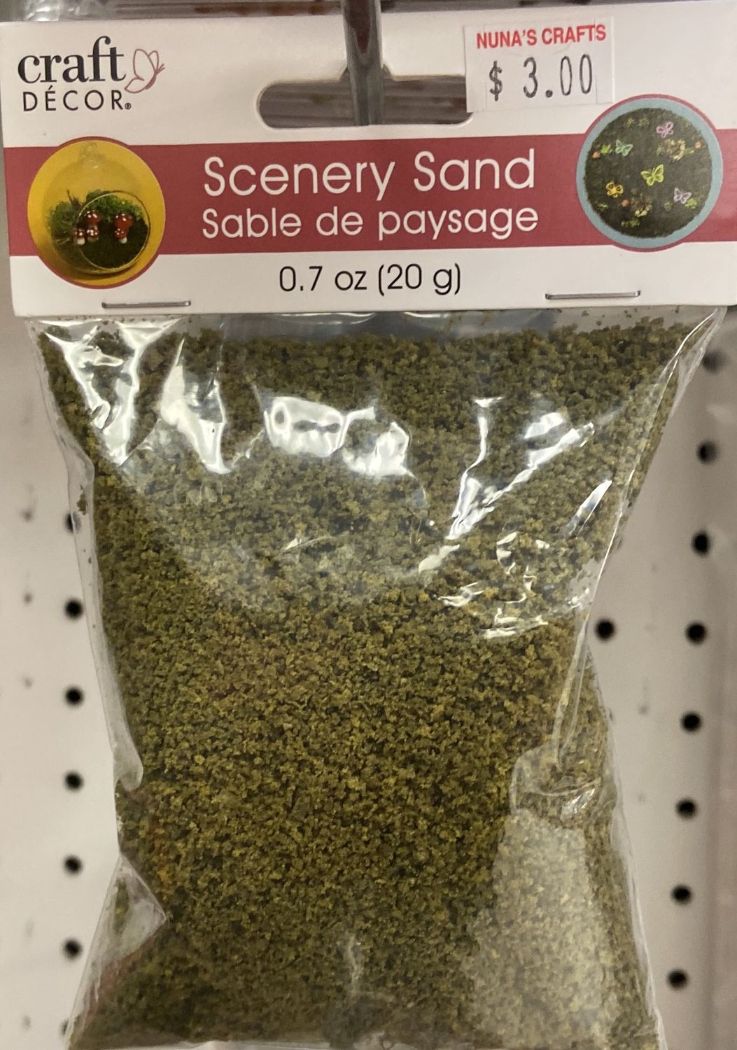CraftDecor: Wild Moss Green Scenery Sand