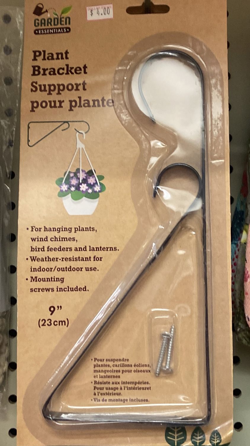 9&quot; Plant Bracket Support