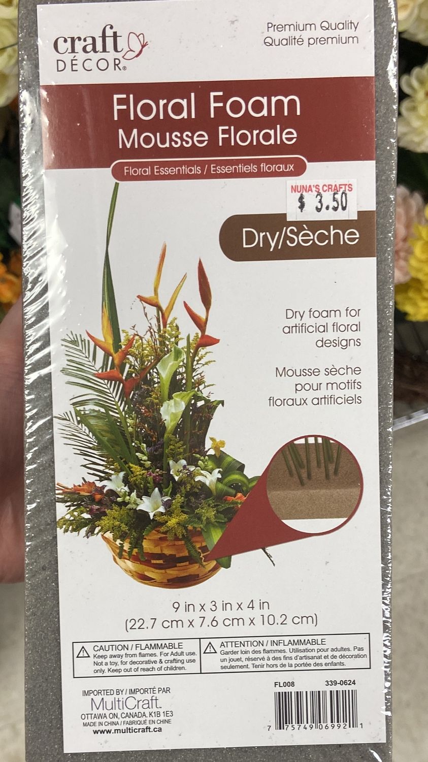CraftDecor: Dry Floral Foam