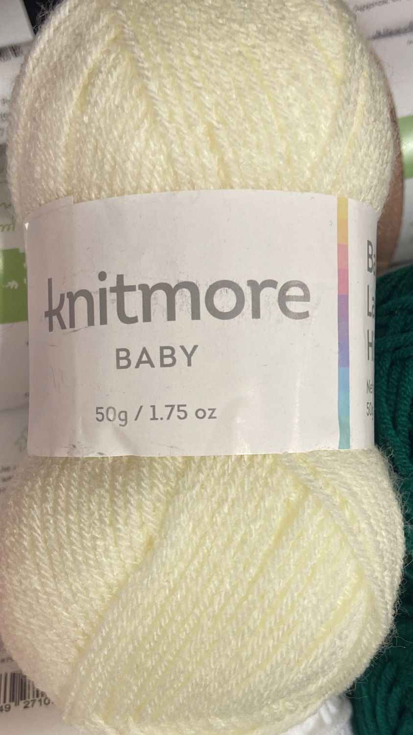 Knitmore: Ivory Baby Yarn