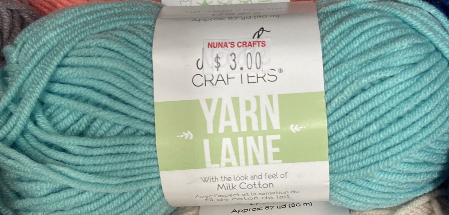 MultiCraft: Seafoam Milk Cotton Yarn