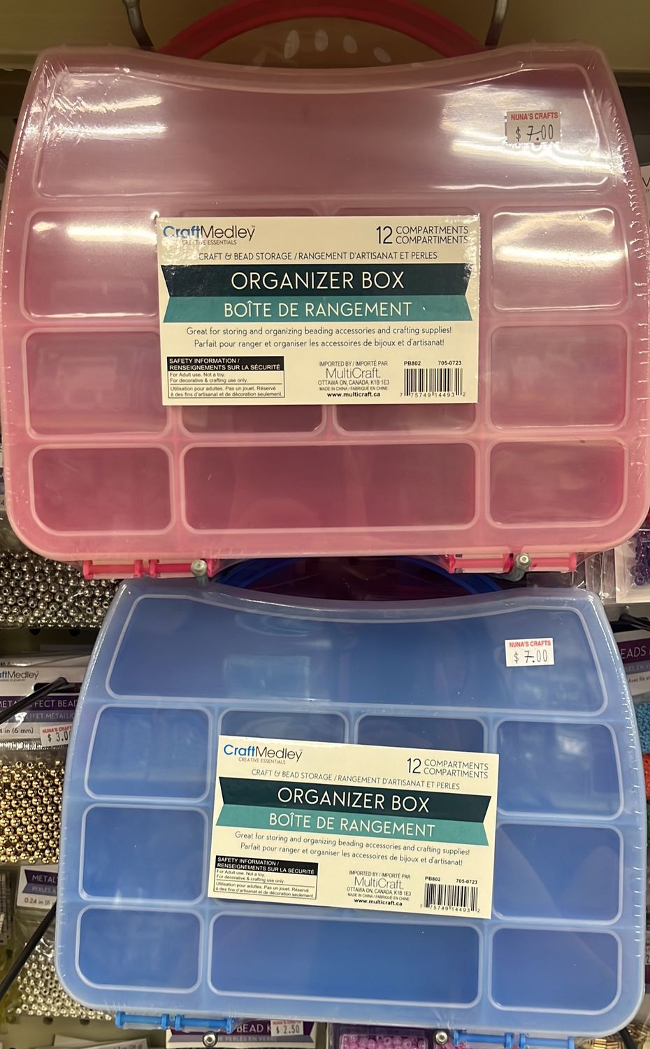 Organizer Box 12 Compartments PB802