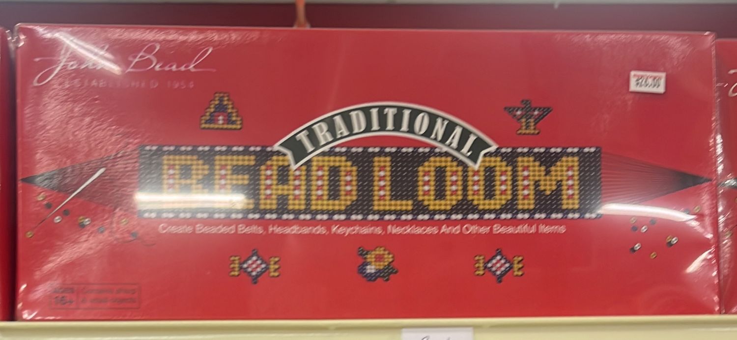 John Bead: Traditional Bead Loom  9.5x5.5in
