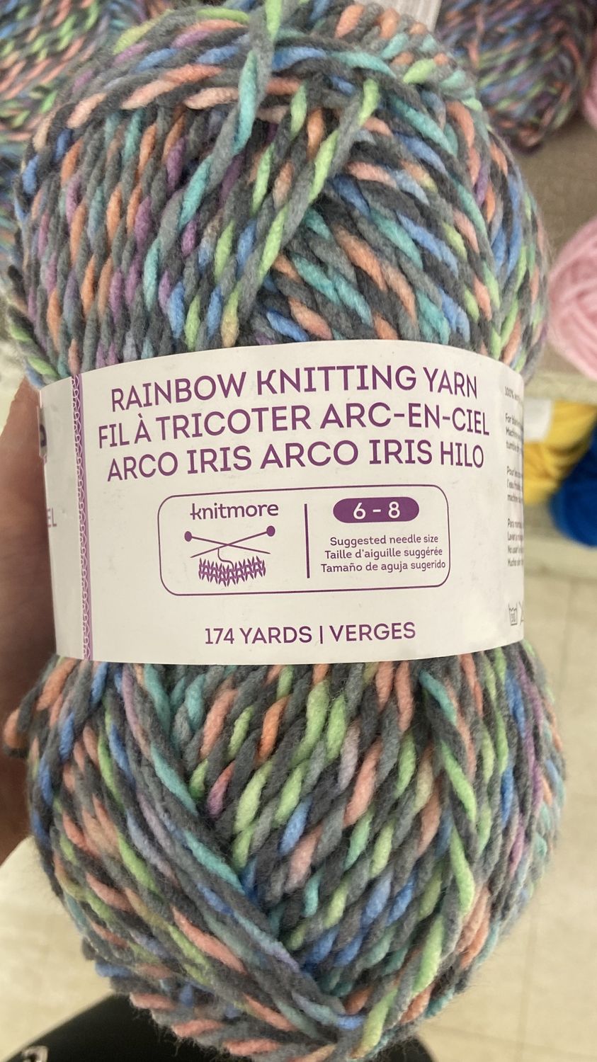 Knitmore: “Softy” Rainbow Knitting  Yarn