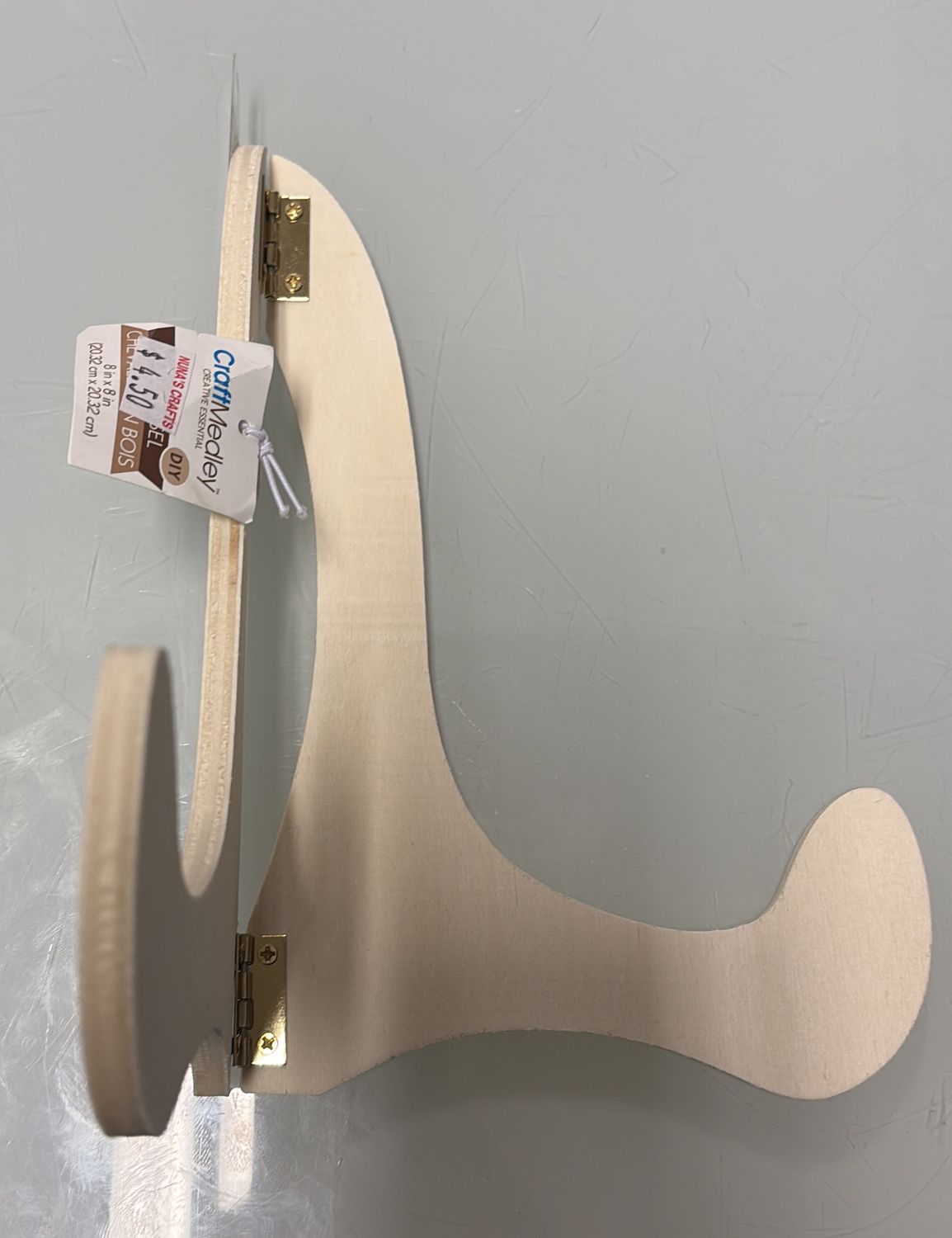 Wood easel