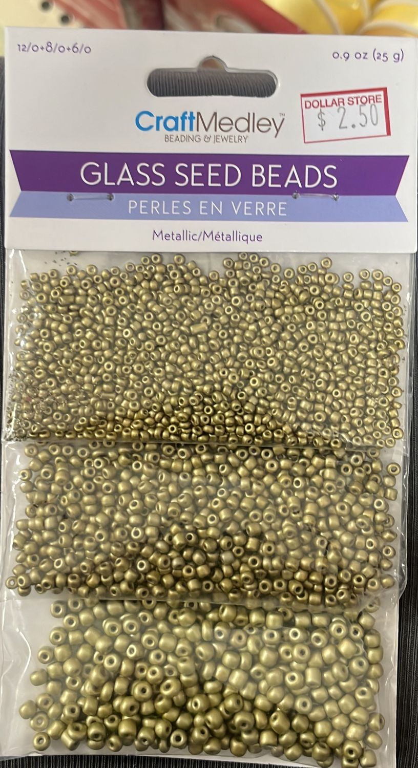 MultiCraft: Glass Seed Beads (Goldmine BD278C)