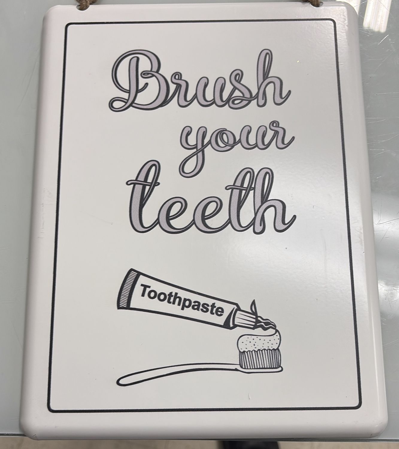 Brush teeth