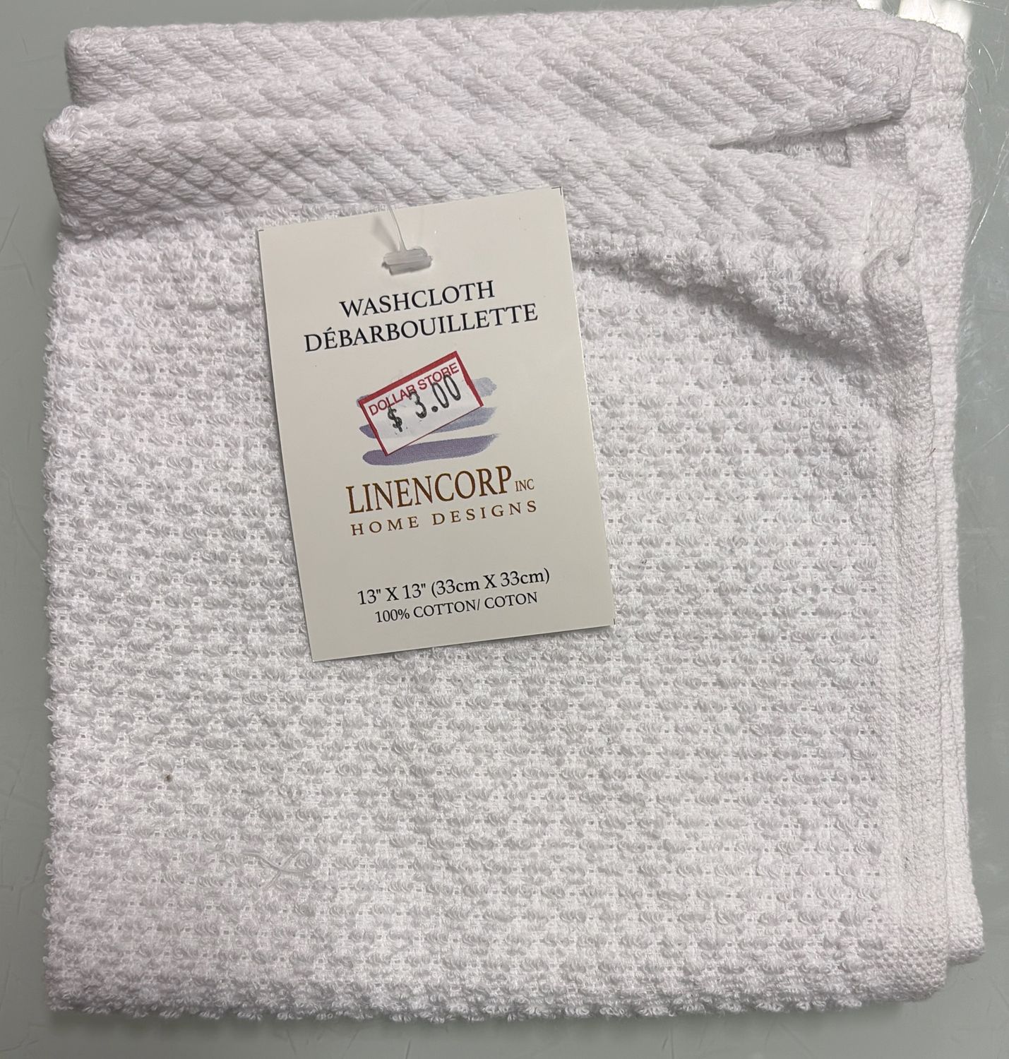 Washcloth .