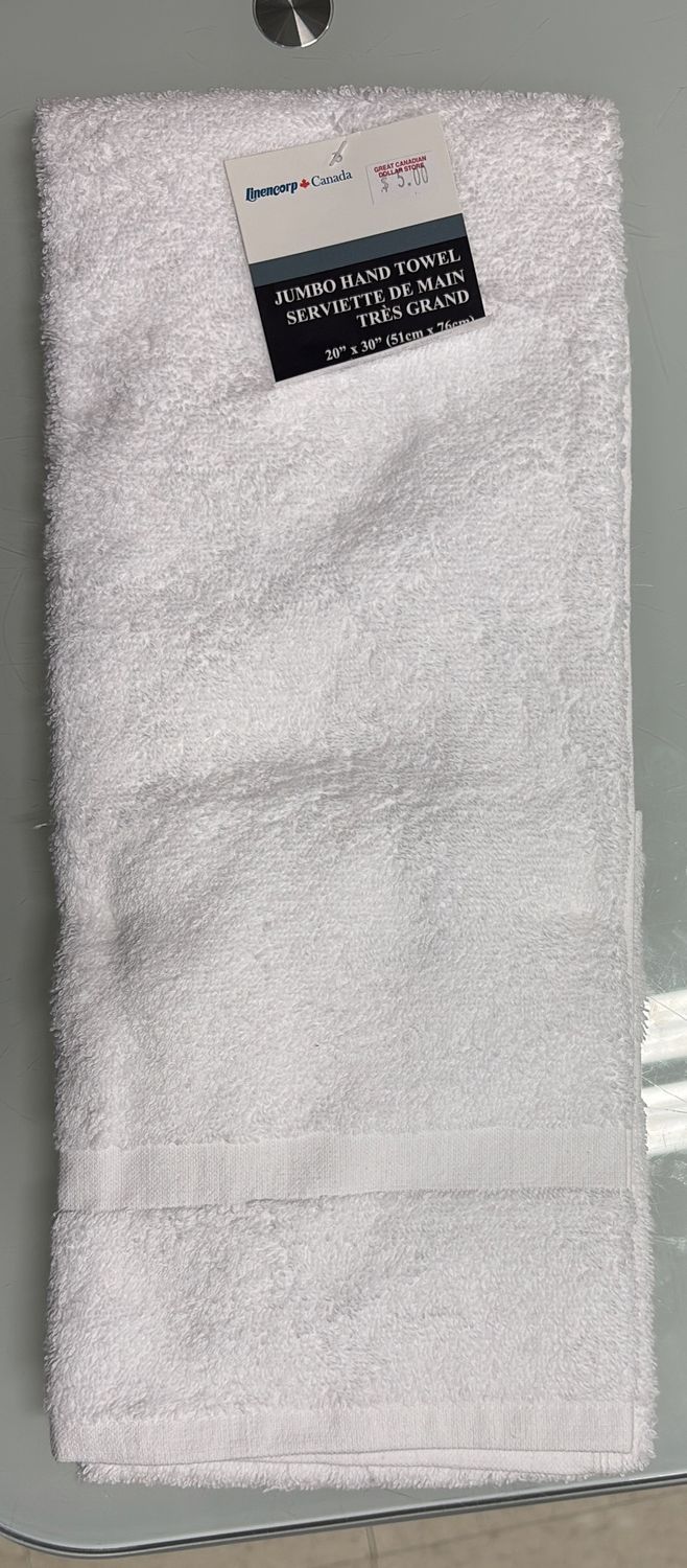 Jumbo hand towel