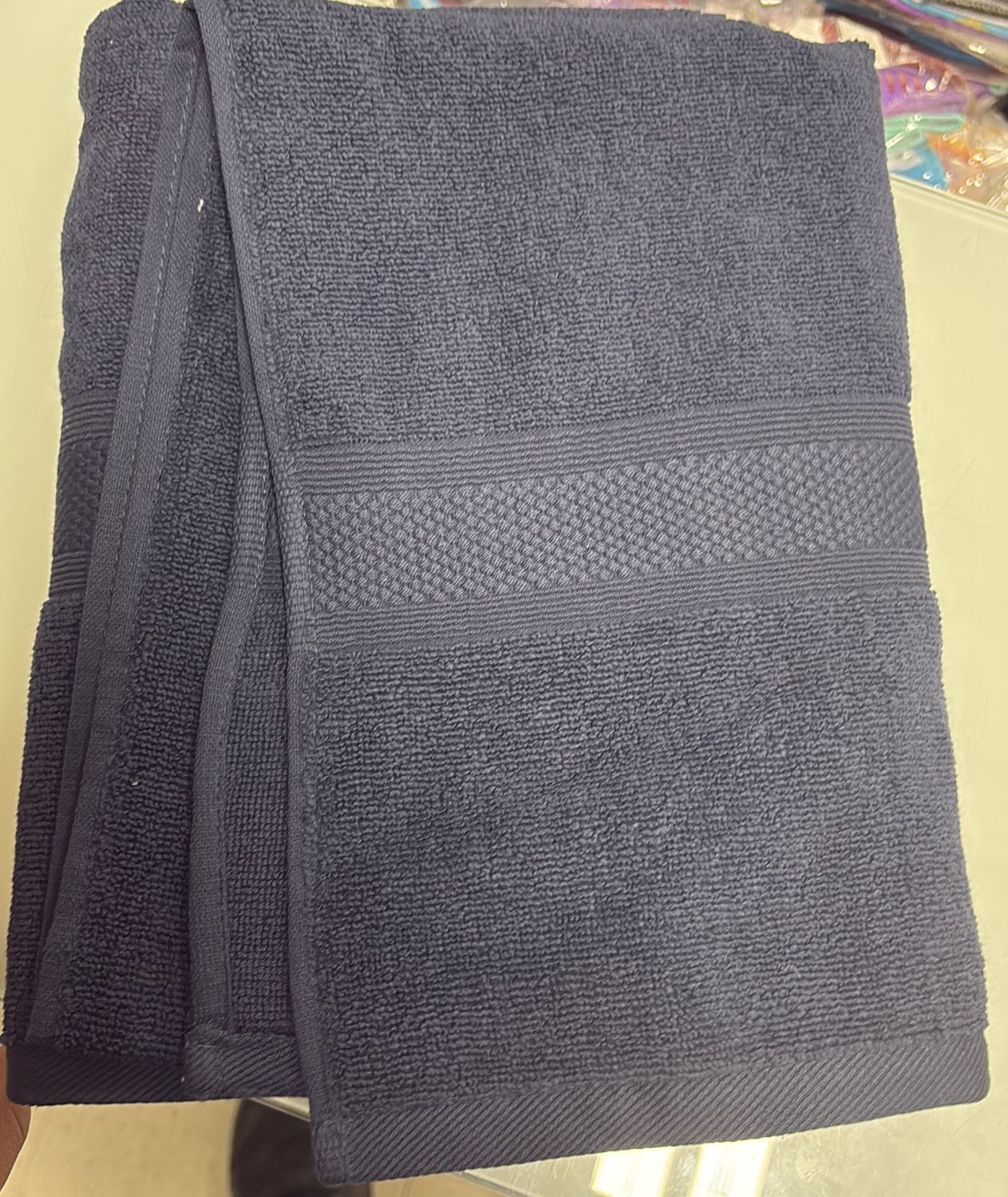 Towel blue