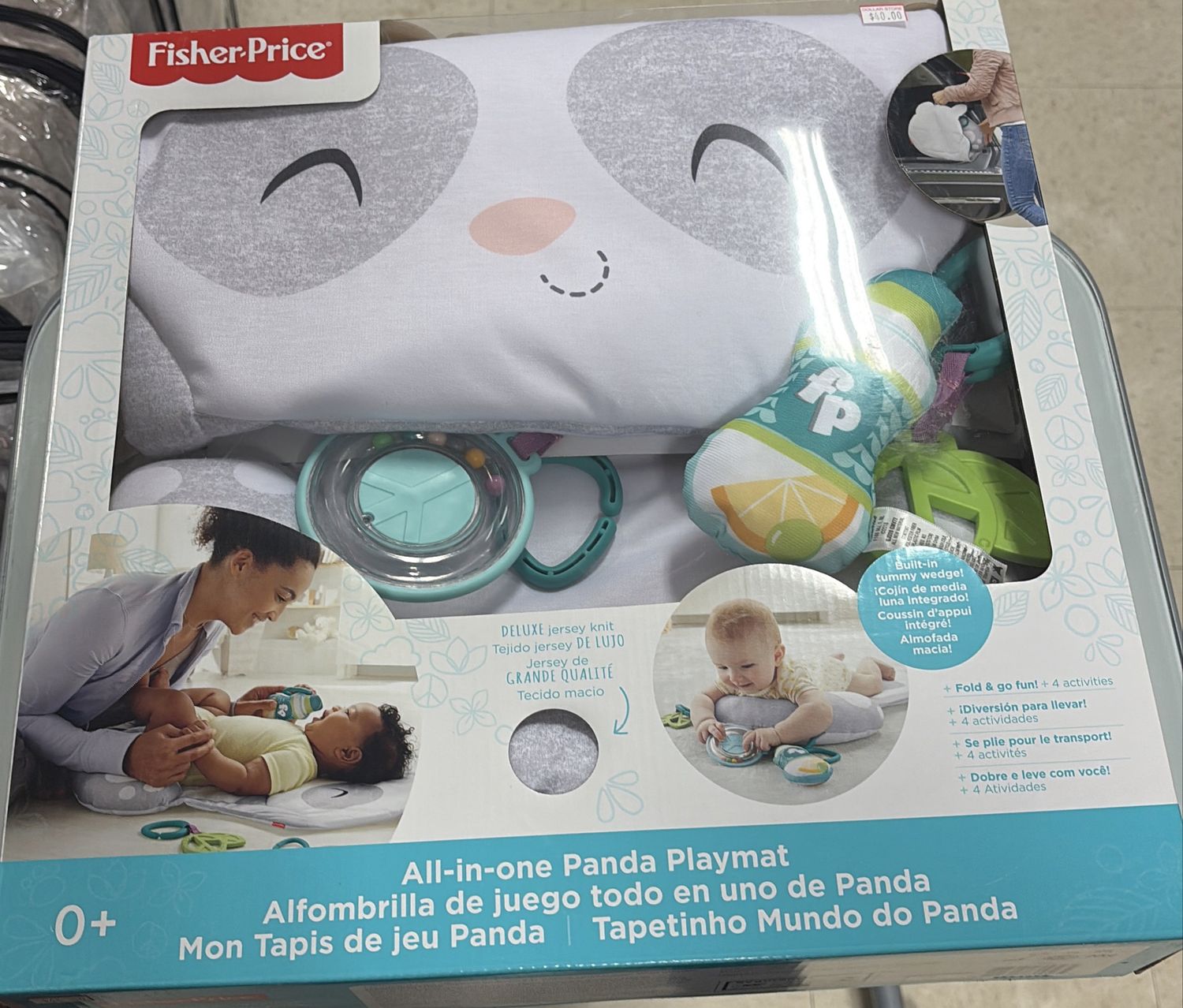 Fisher price panda playmat