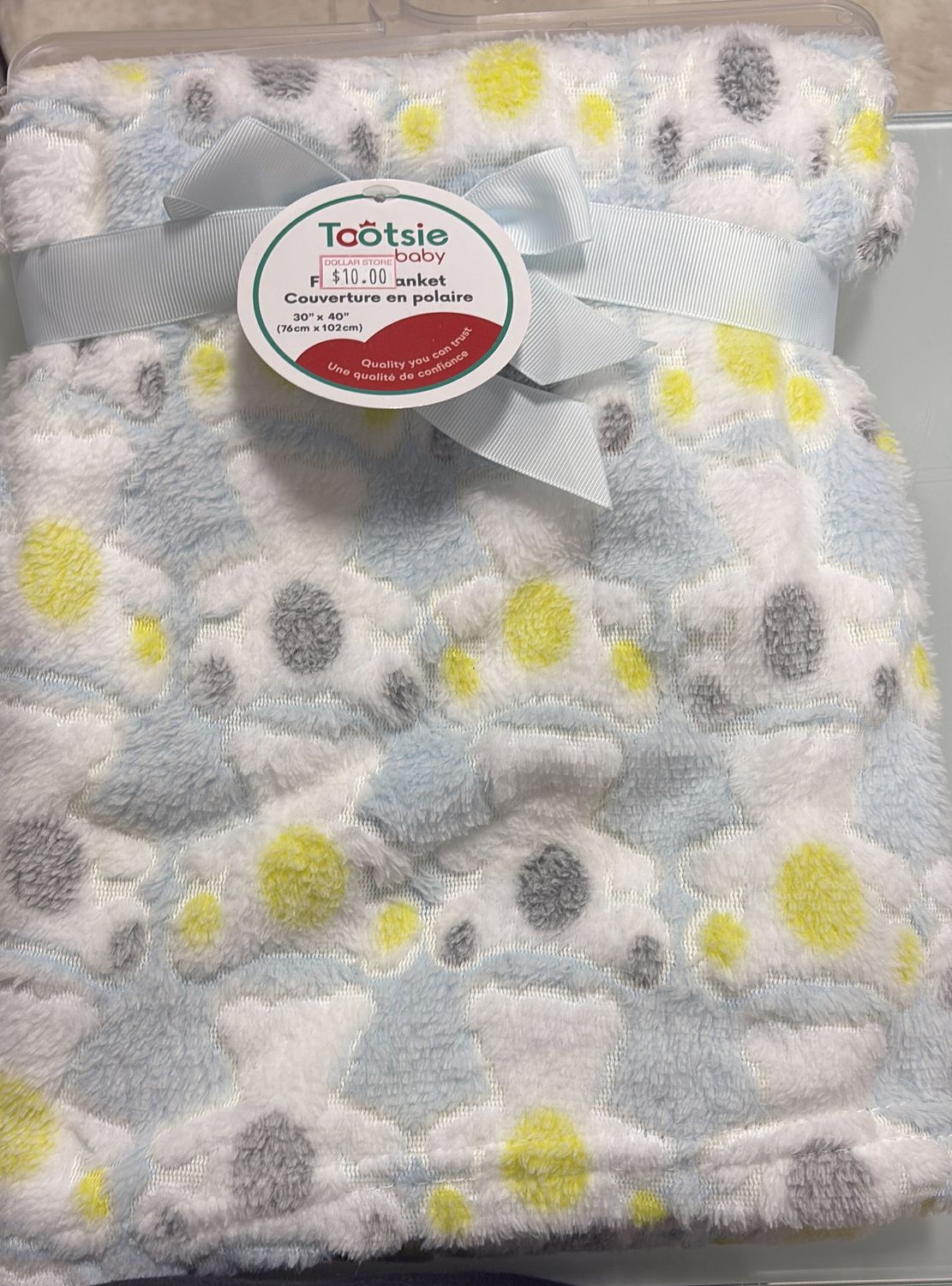 Tootsie: Asst. Color Baby Blanket