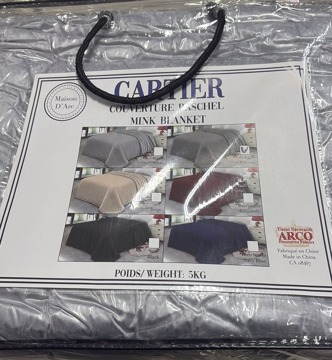 Cartier mink blanket
