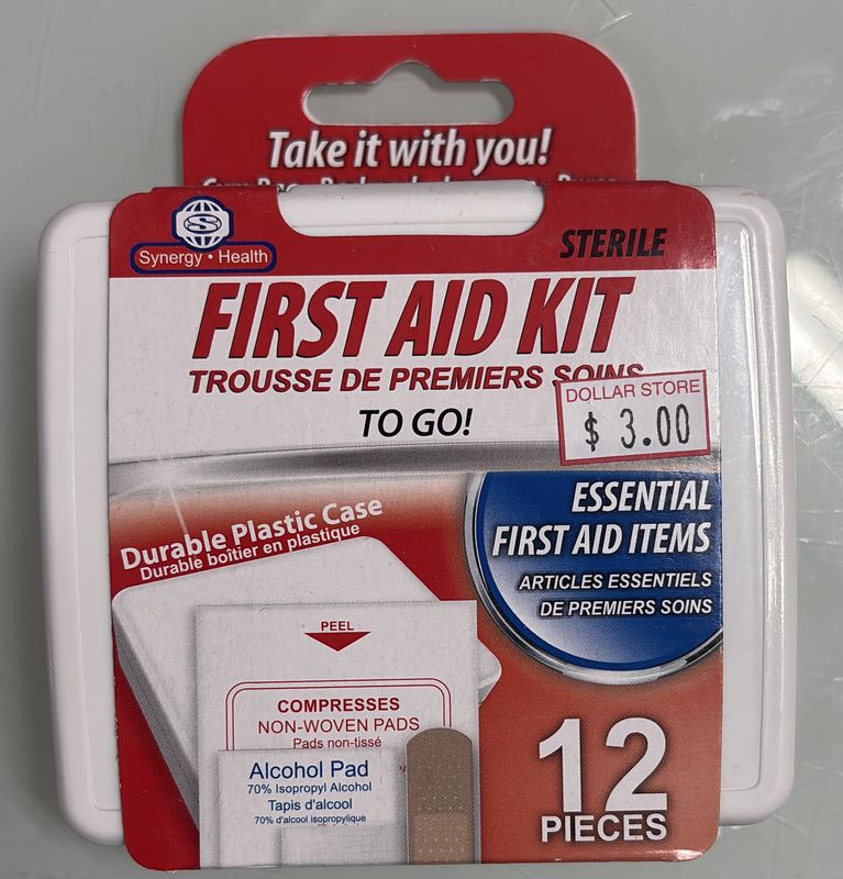 12pc Mini First Aid Kit