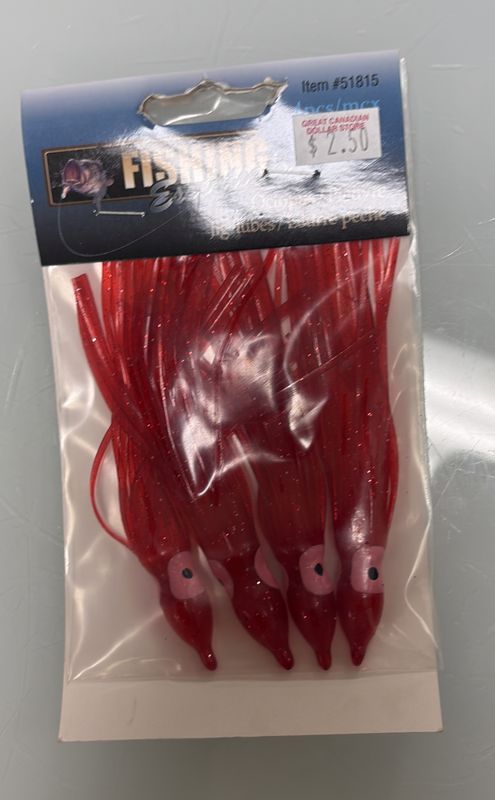 Octopus jig tubes